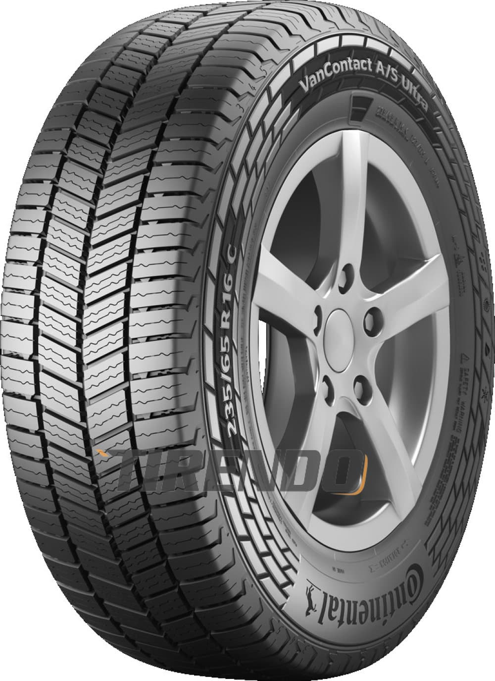 Continental VanContact A/S Ultra ( 215/60 R17C 109/107T 8PR dobbel merking 104H, EVc )