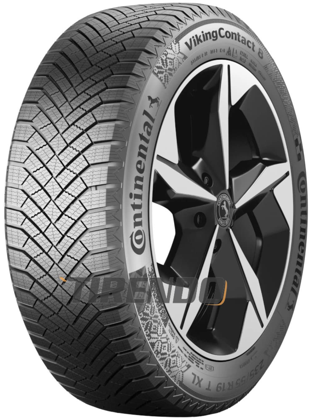 Continental VikingContact 8 ( 215/55 R18 99T XL, Nordiske vinterdekk )