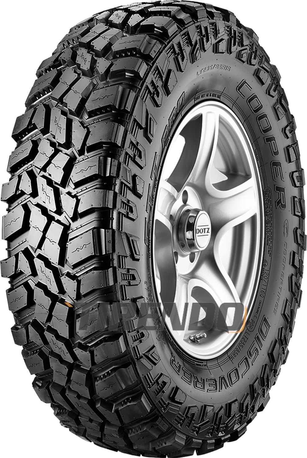 Cooper Discoverer STT PRO ( LT31x10.50 R15 109Q 6PR, POR RWL )
