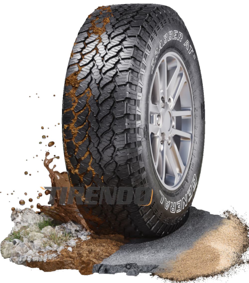 General GRABBER AT3 ( LT225/70 R17 115/112S 10PR, med felgkant )
