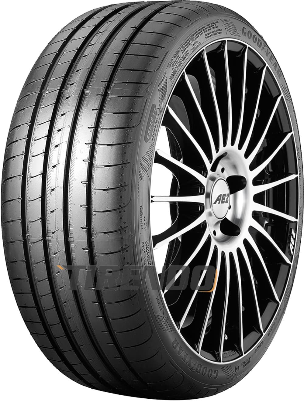 Goodyear Eagle F1 Asymmetric 5 ( 245/35 R20 95Y XL *, EDR, med felgbeskyttelse (MFS) )