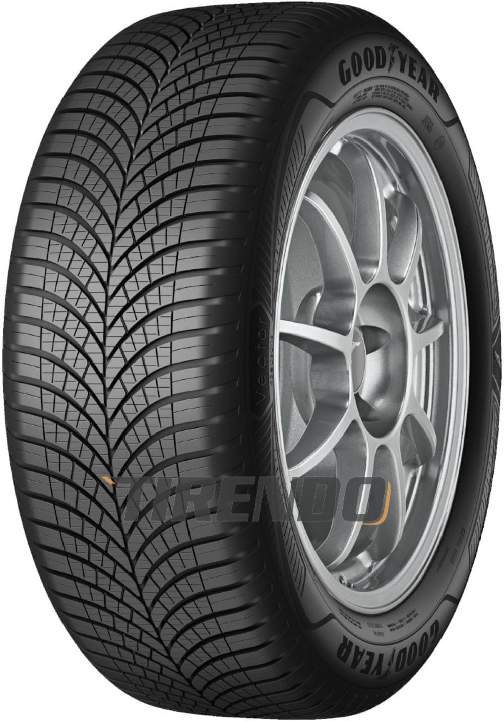 Goodyear Vector 4 Seasons Gen-3 SUV ( 275/45 R20 110Y XL EVR, med felgbeskyttelse (MFS) )