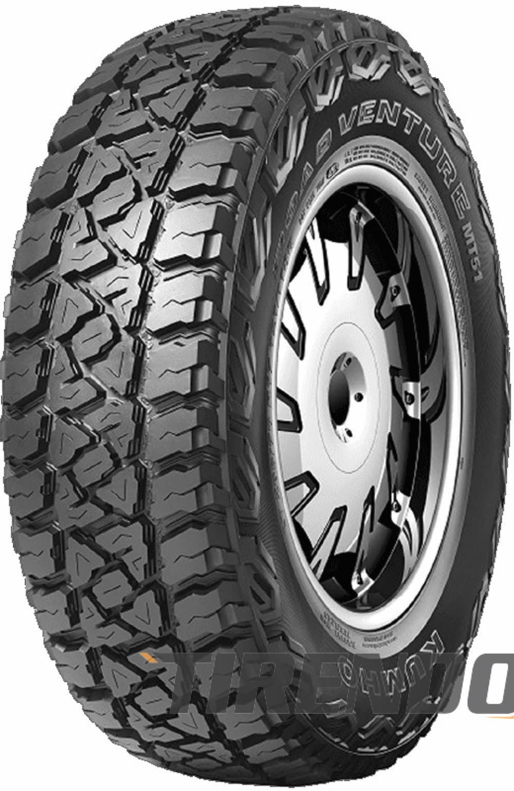 Kumho Road Venture MT51 ( 245/70 R17 119/116Q 10PR, POR, med felgbeskyttelseslist (FSL) )