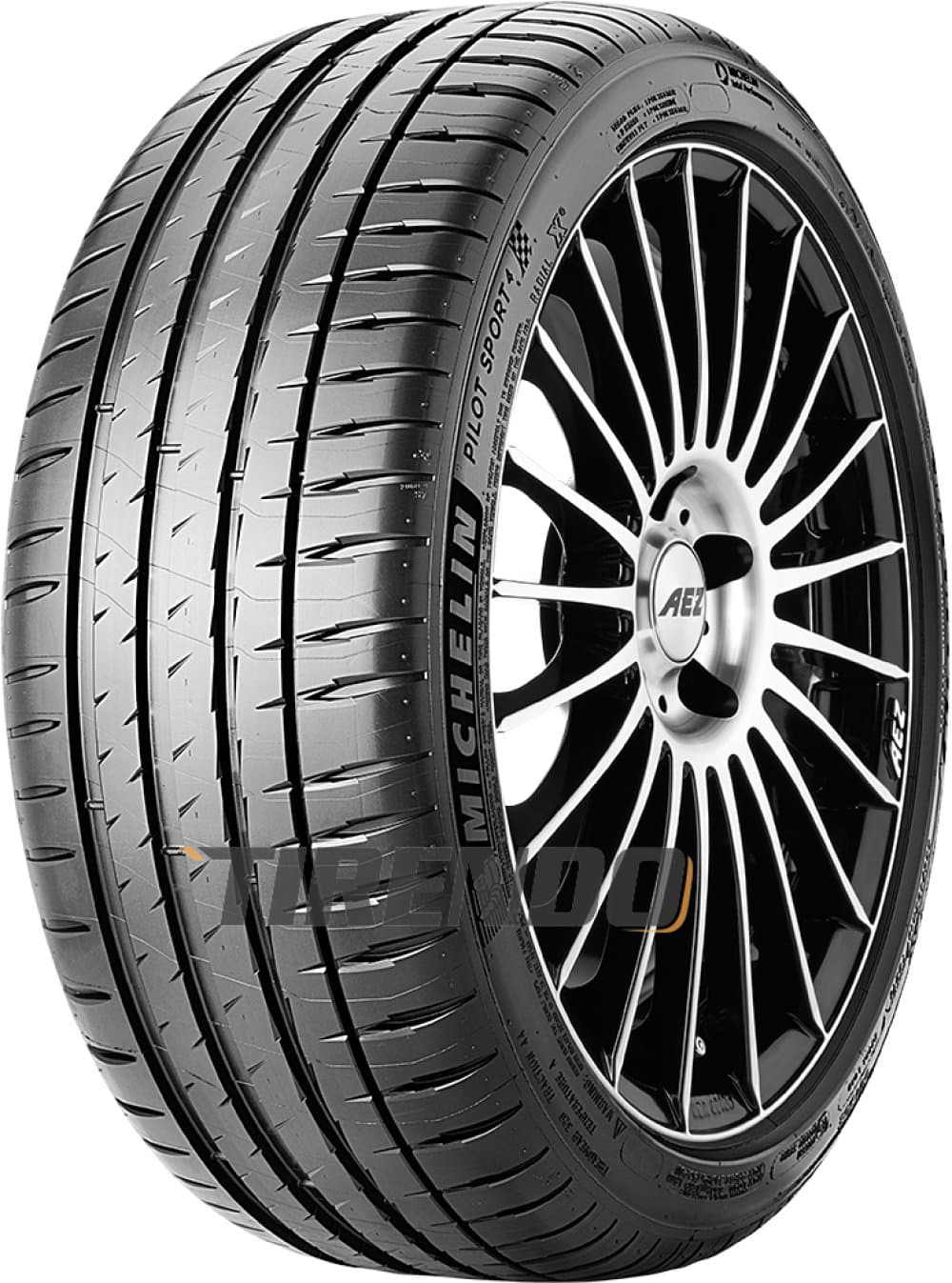 Michelin Pilot Sport 4 ( 265/45 ZR19 (105Y) XL EV Suitable, N0, med felgbeskyttelseslist (FSL) )