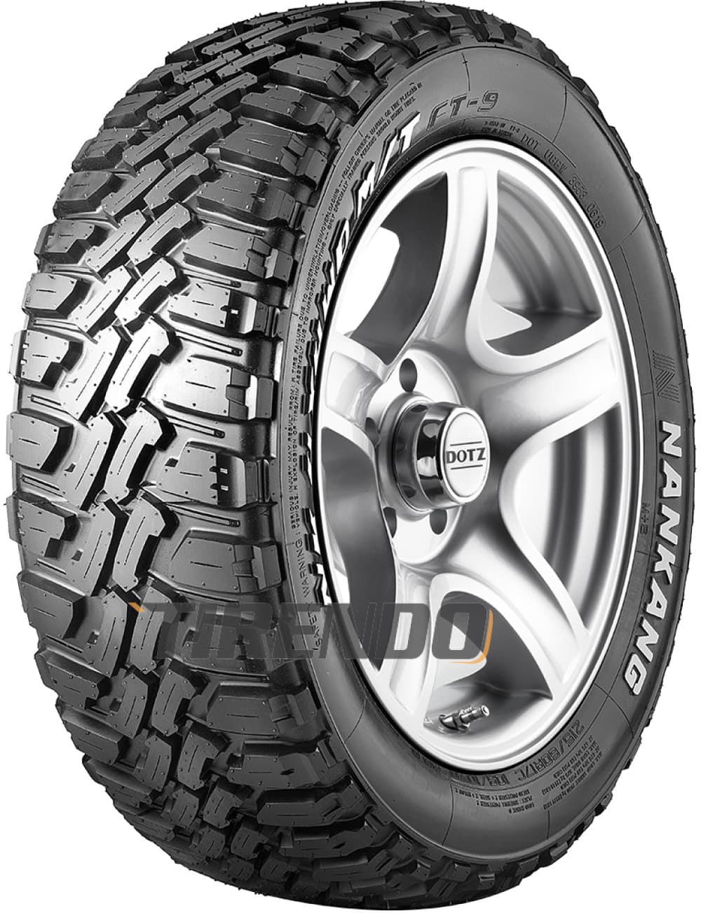 Nankang NK 4X4WD M/T FT-9 ( LT235/85 R16 120/116N, POR OWL )