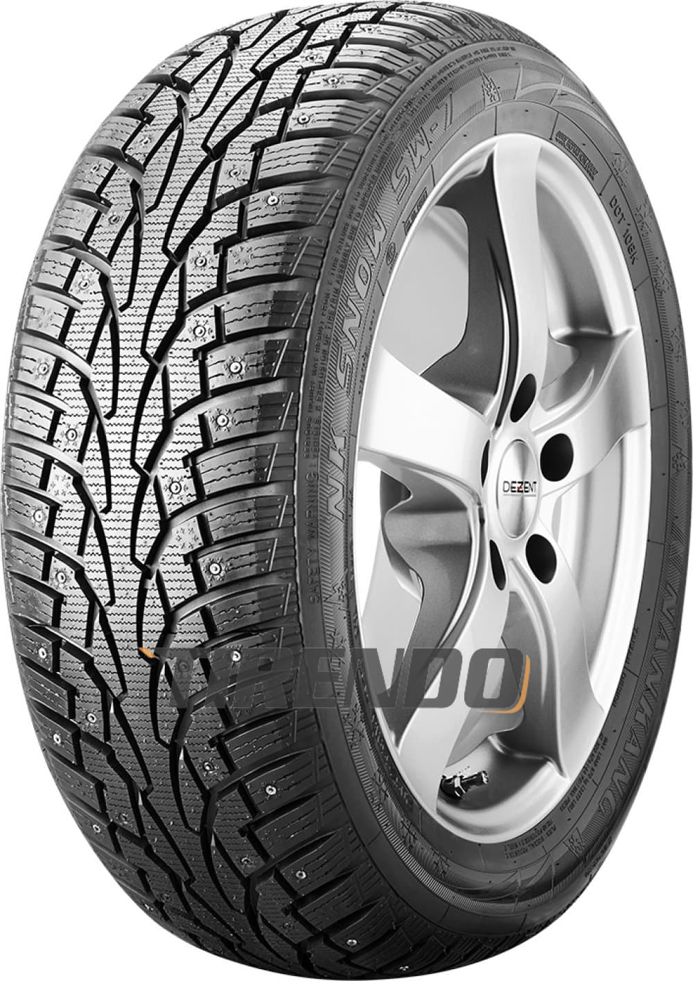 Nankang Snow SW-7 ( 205/60 R15 91T, pigger kan monteres på, med felgbeskyttelse (MFS) )