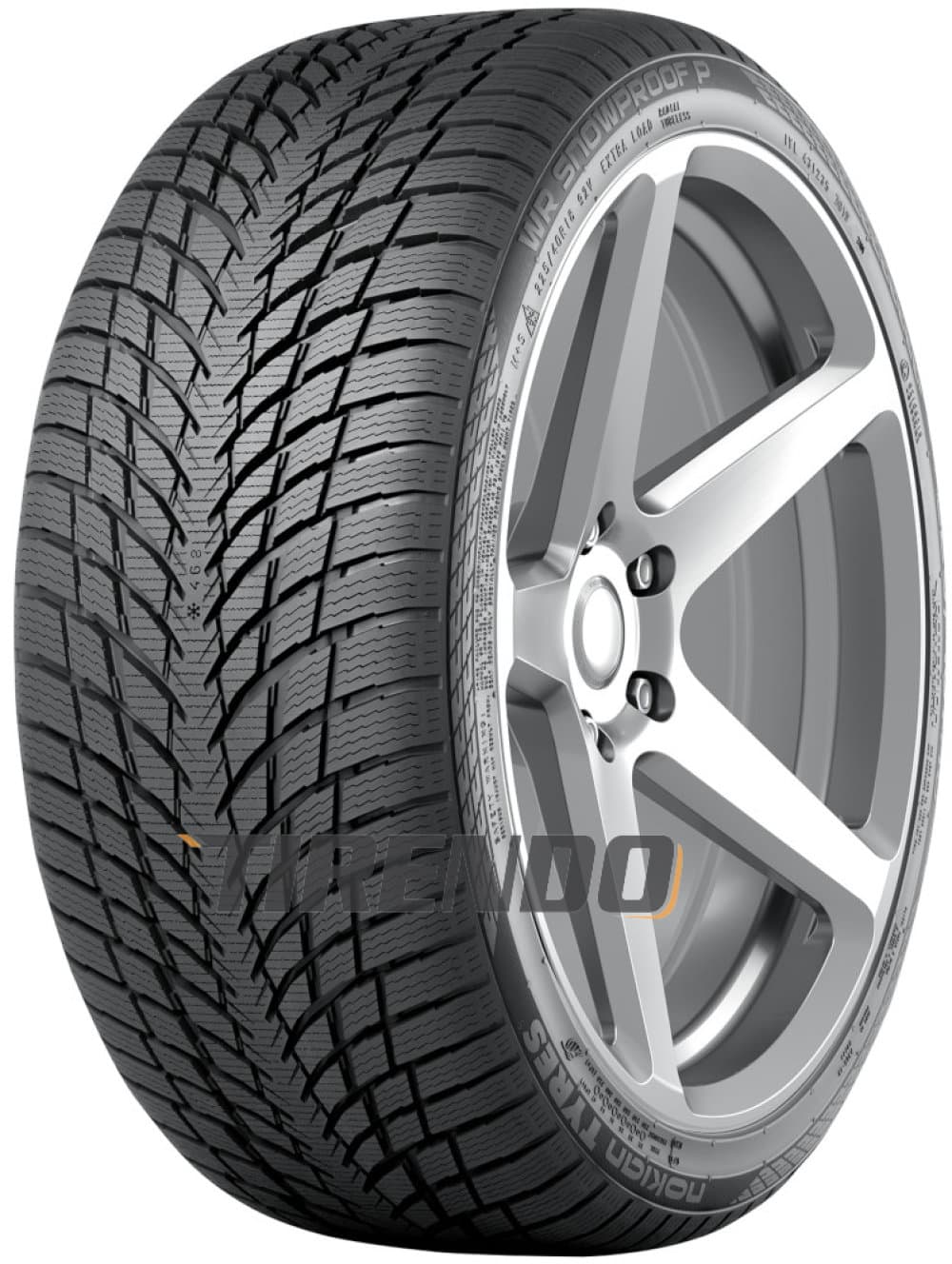 Nokian WR Snowproof P ( 245/40 R20 99W XL, med felgbeskyttelse (MFS) )