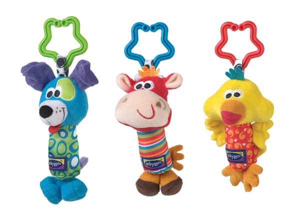 Playgro Tinkle Trio - Barnevognleketøy