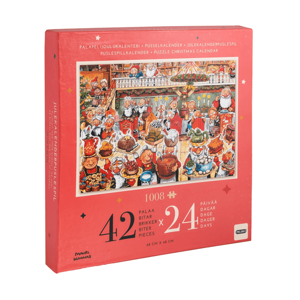 Peliko Puslespillkalender Mauri Kunnas