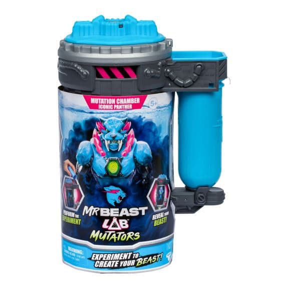 MrBeast Lab Mutant Actionfigur - Ikonisk Panter