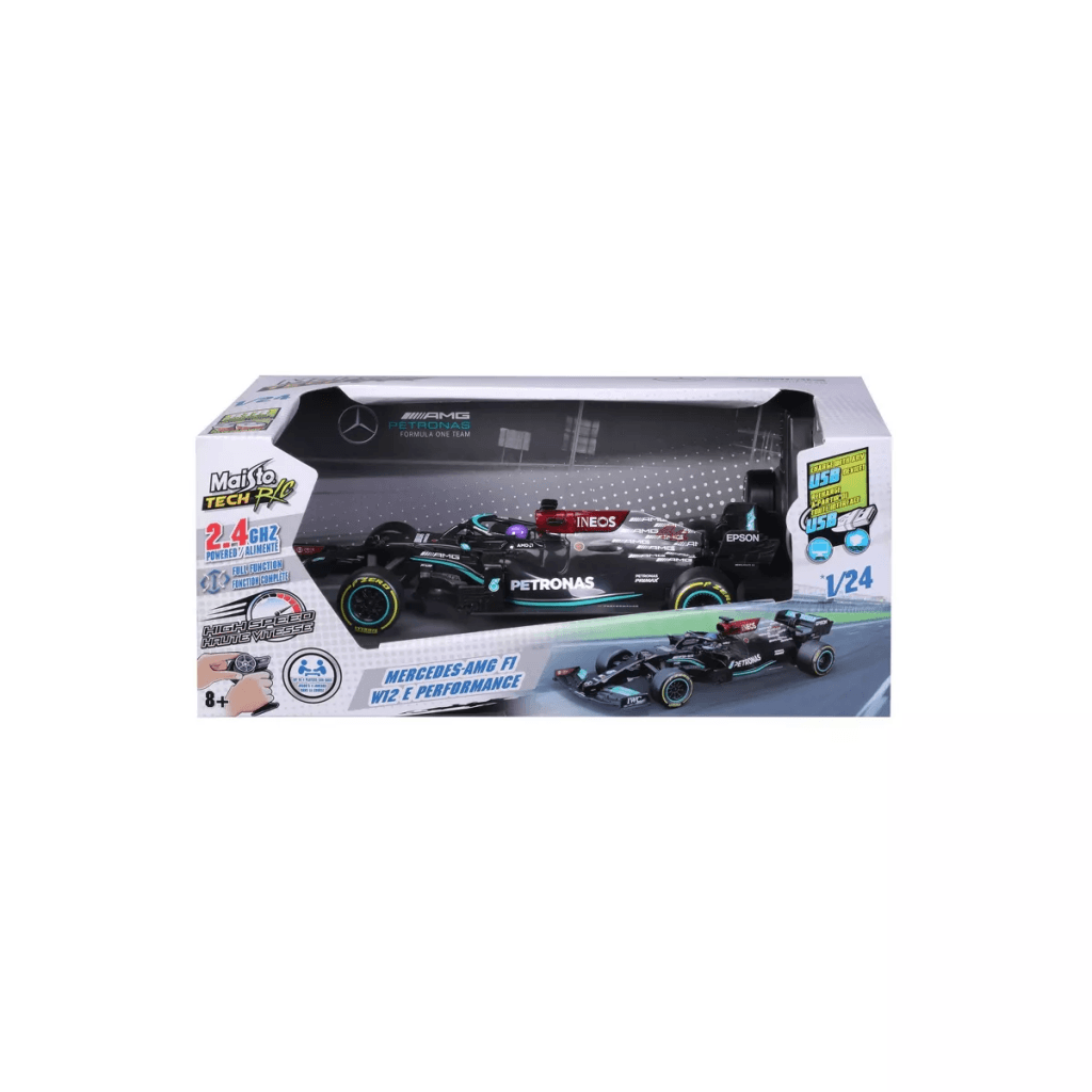 Radiostyrt F1-bil - Mercedes 2021 - Maisto 1:24