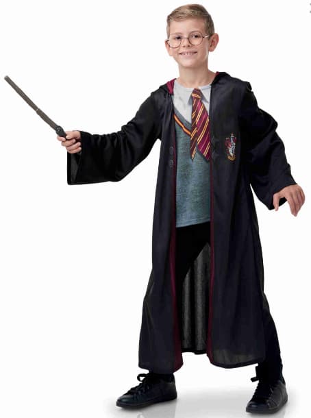 Harry Potter maskerade kostume (3/4 Y 98/104 CM)