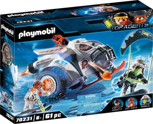 Playmobil - Top Agents Spy Team snøscooter
