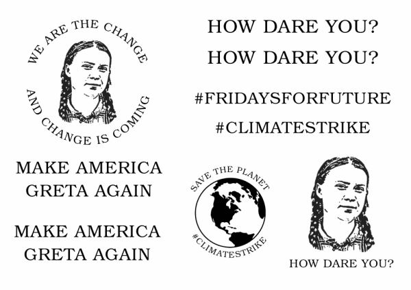 Greta "How dare you" Tattoos