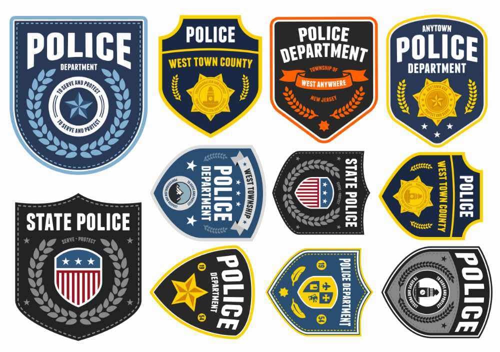 Police badges Tattoos
