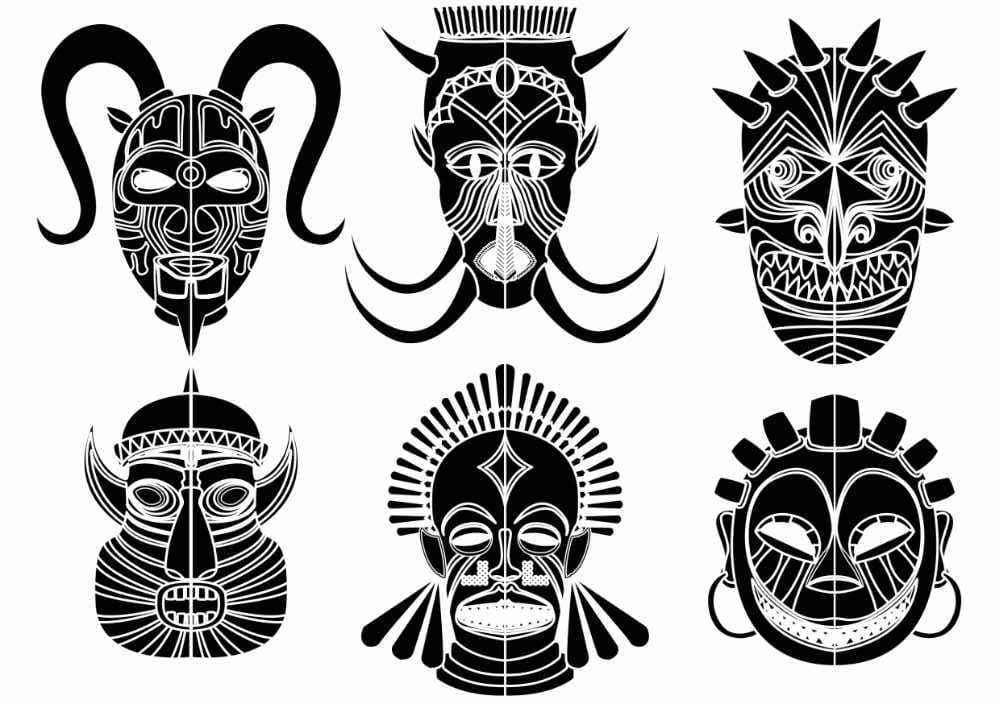 Tribal masks