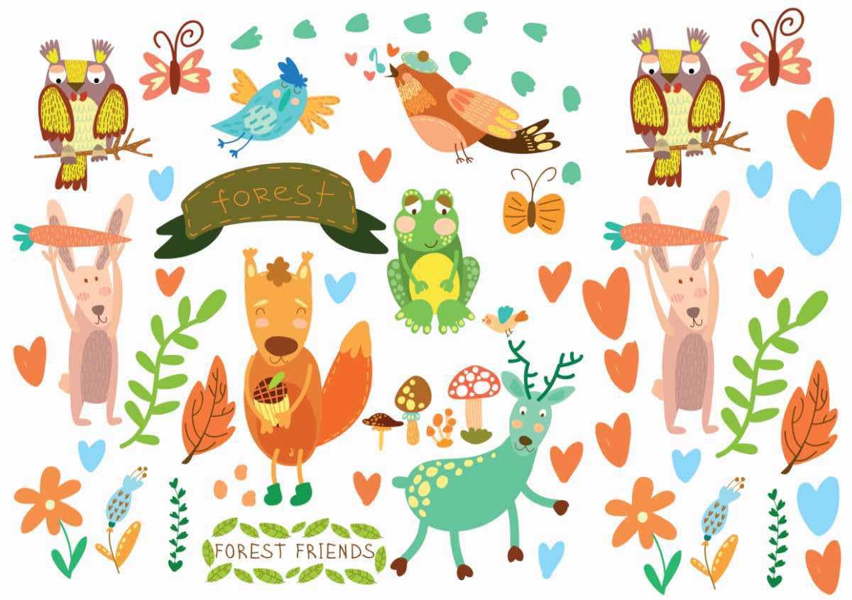 Forest Friends Tattoos