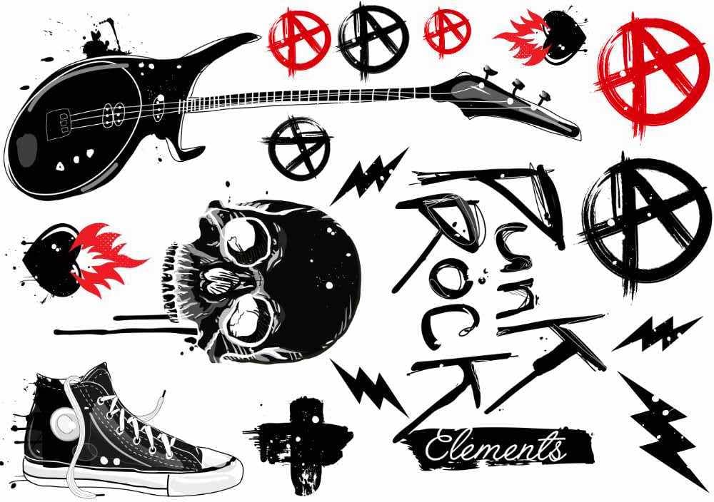 Punk rock tattoos
