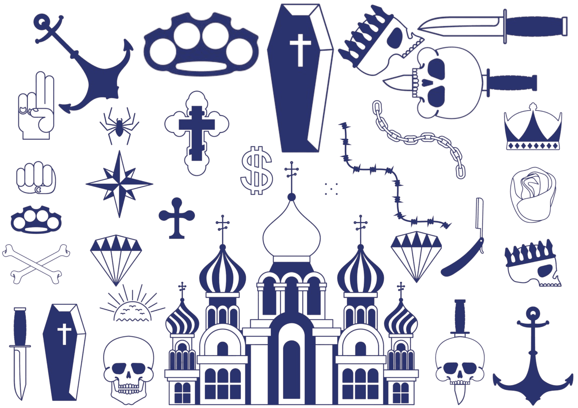 Russian prison tattoos
