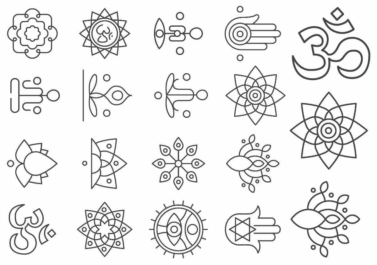 Yoga symbols