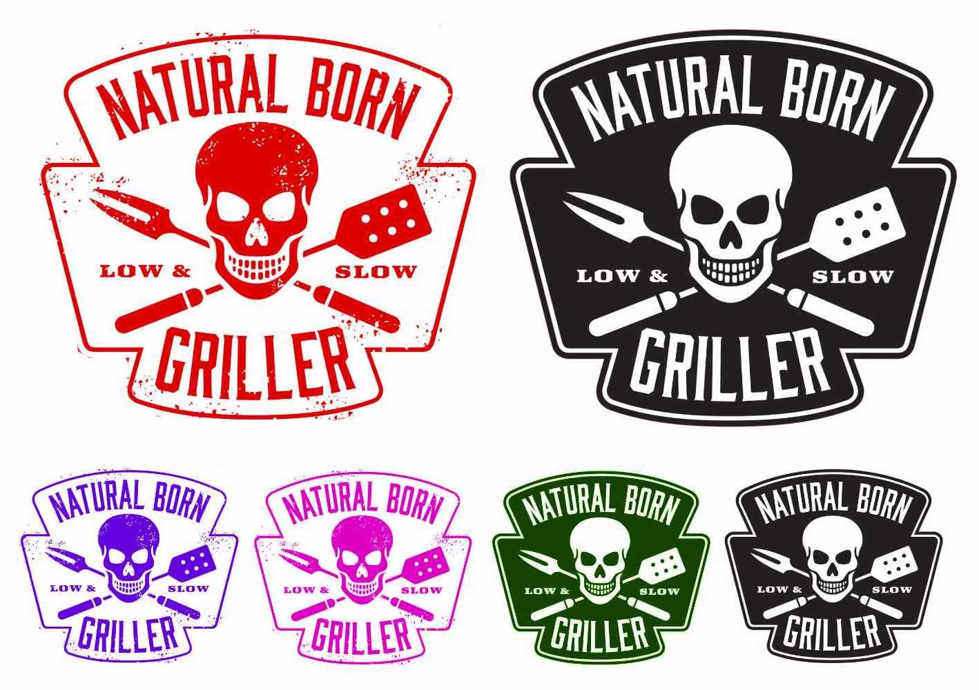 Natural Born Griller tattoos