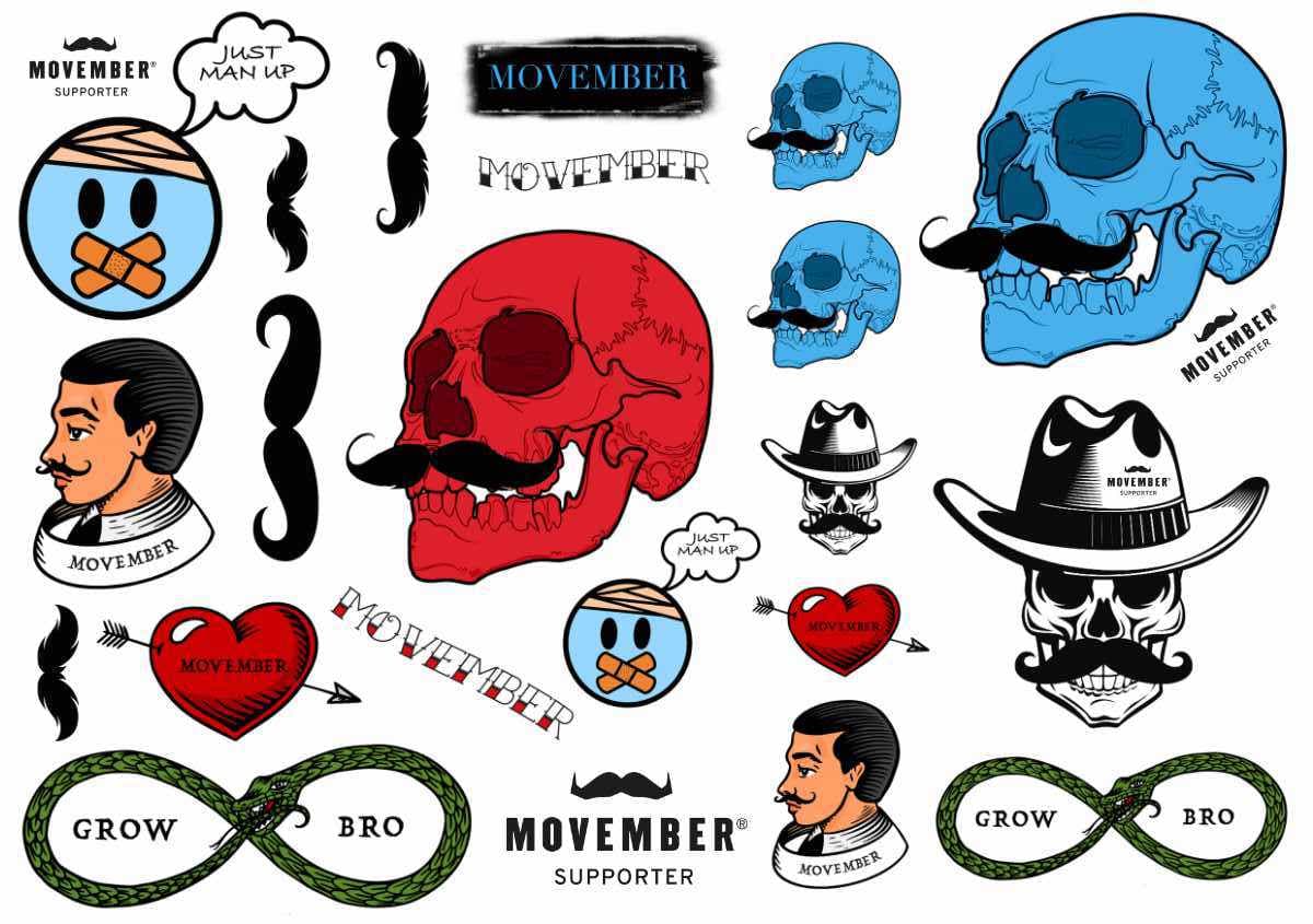 Movember Tattoos