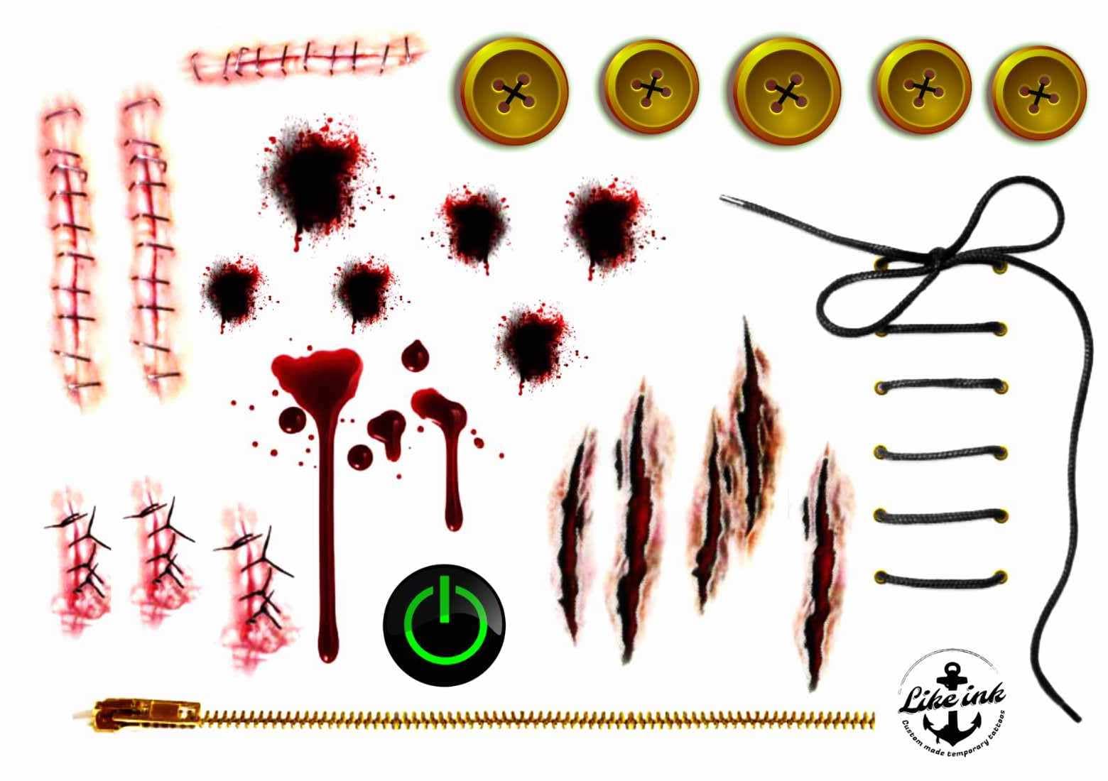 Halloween Wounds