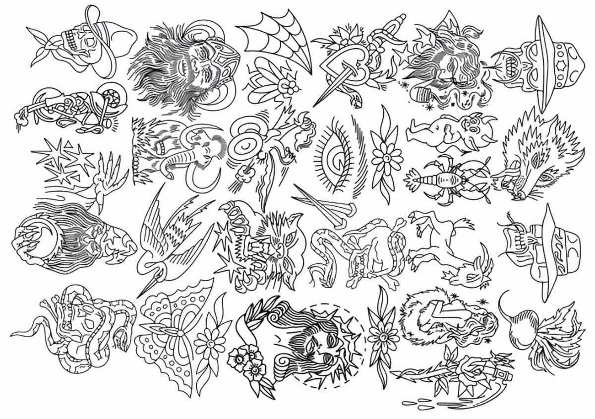 Flash "Flashes" by Dominic Rhead at Zoi Tattoo
