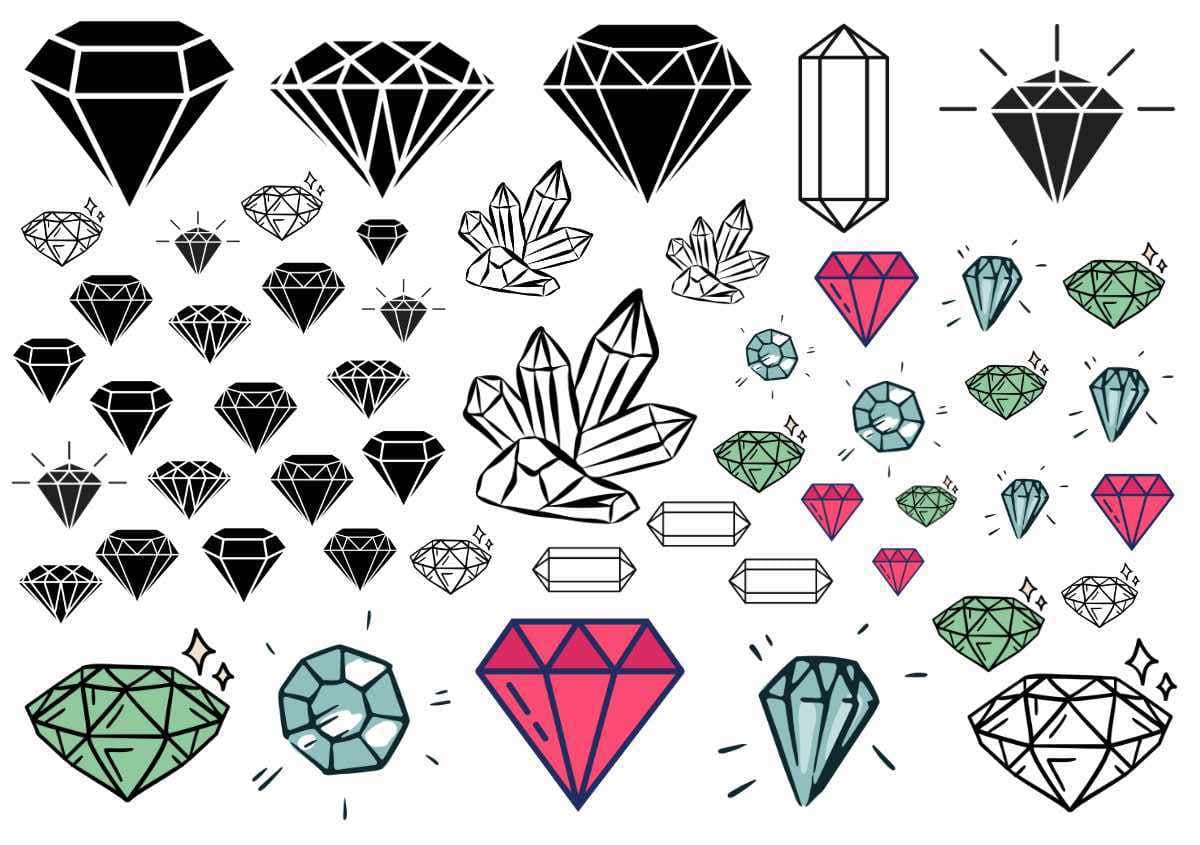 Diamond tattoos