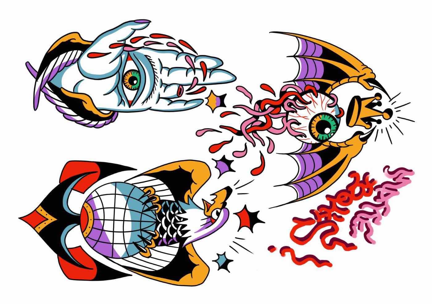 Flash "Watch Out" by Matte Bokis