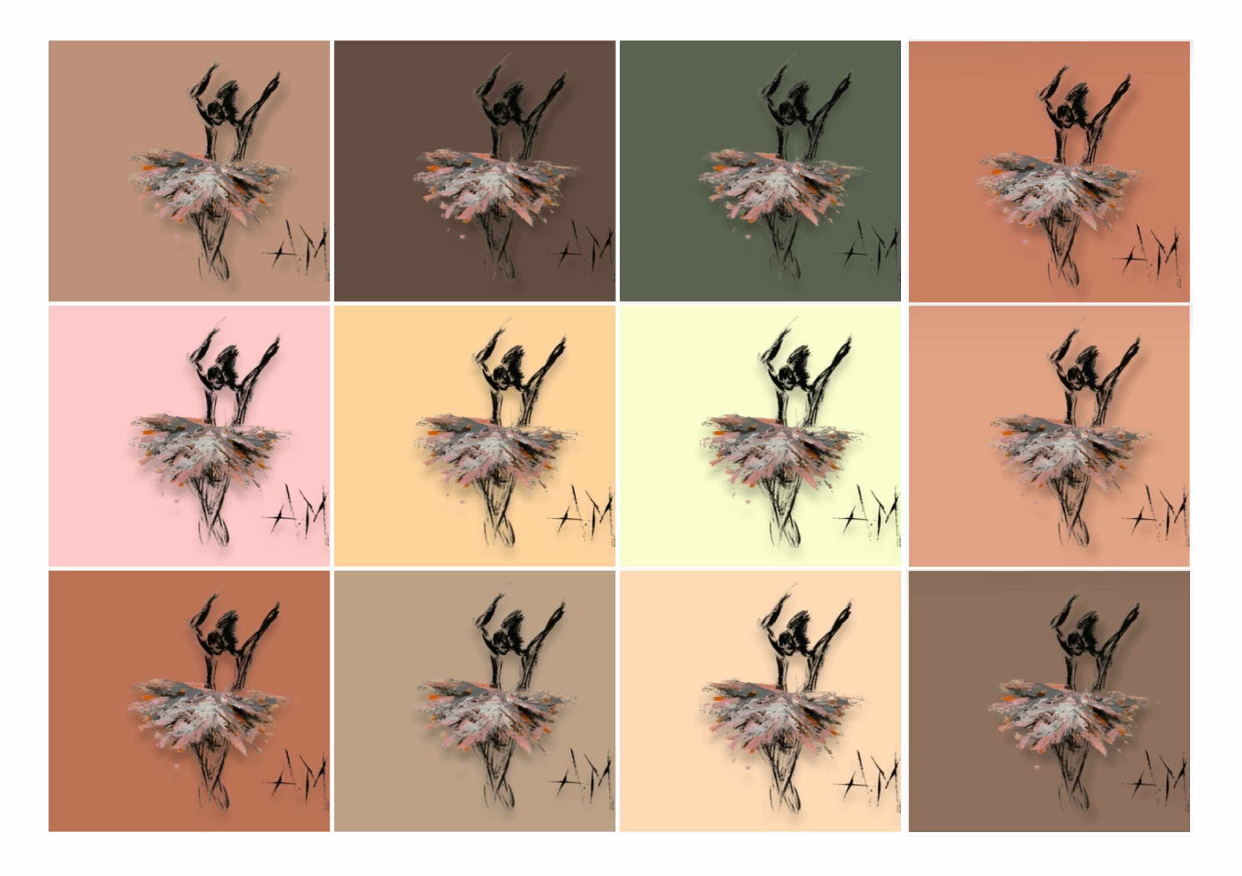 Ballerina Tattoos by Angie Art