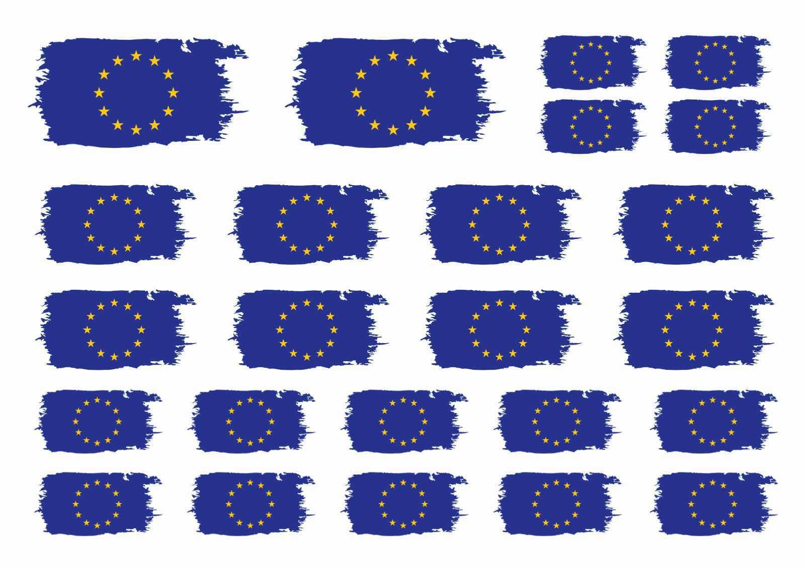 European Flag Tattoo