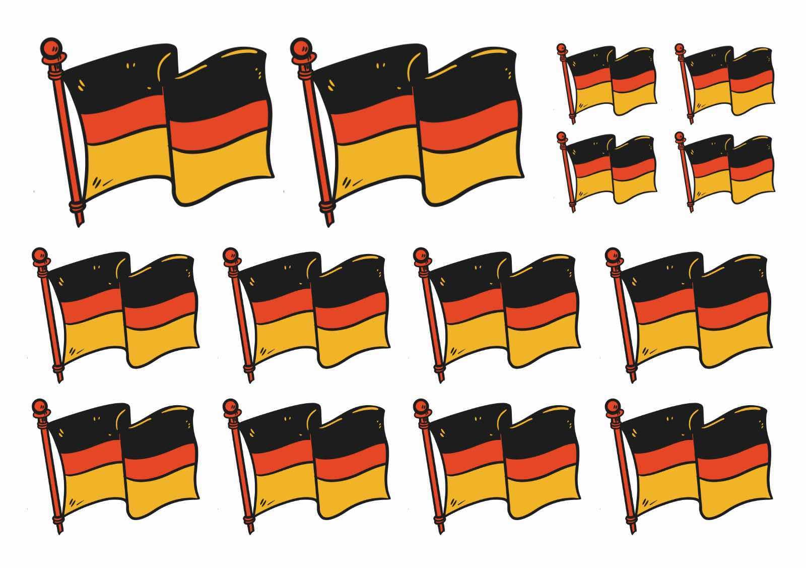 Germany Flag Tattoos