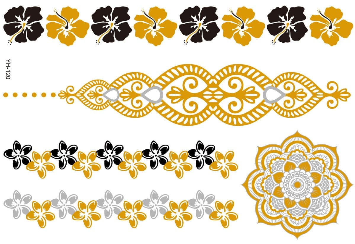 Metallic Tattoos
