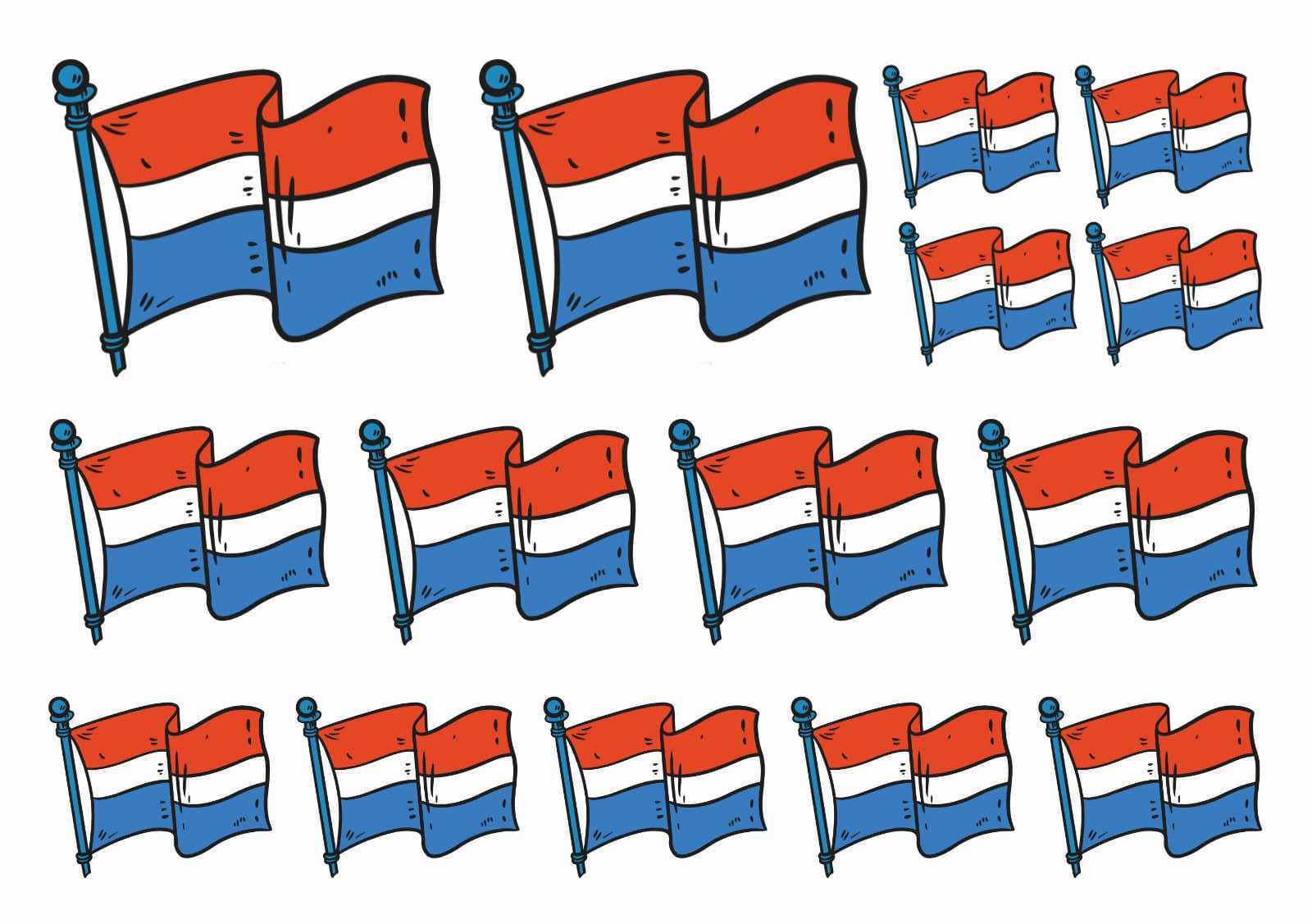 Netherlands flag tattoos