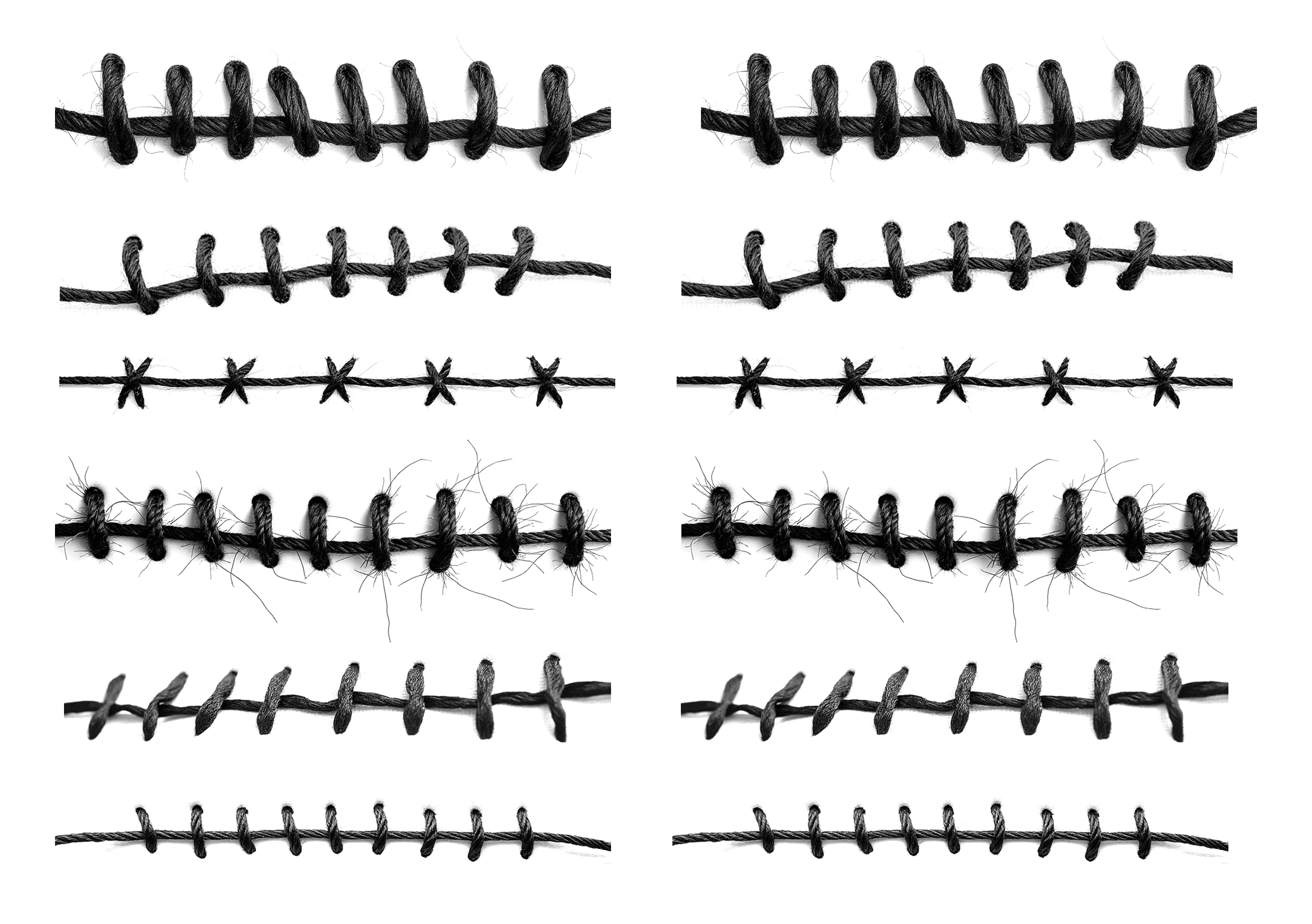 Yarn stitches Tattoos
