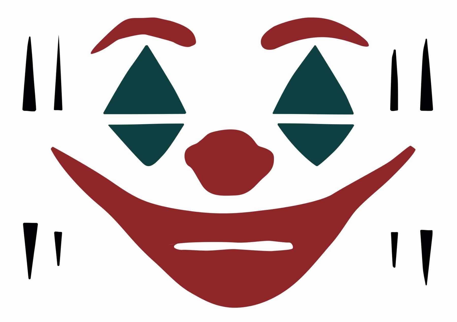 Joker Folie à Deux Face Tattoos