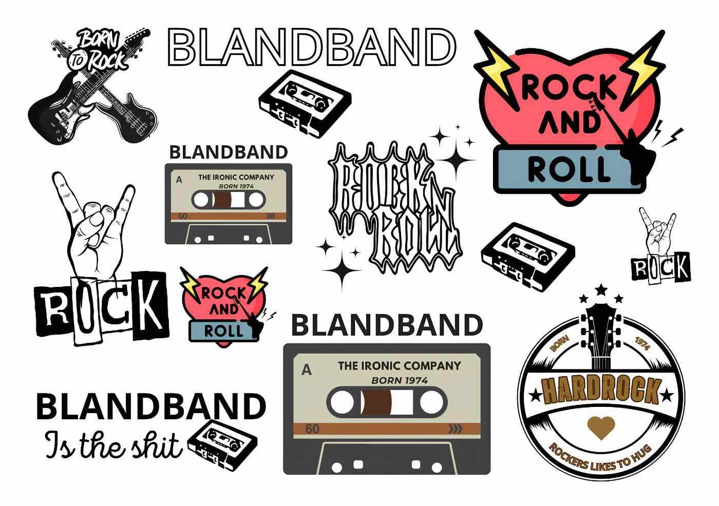 Blandband & Hårdrock ”The Ironic Company”