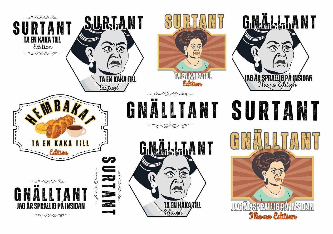 Surtant och Gnälltant "The Ironic Company"