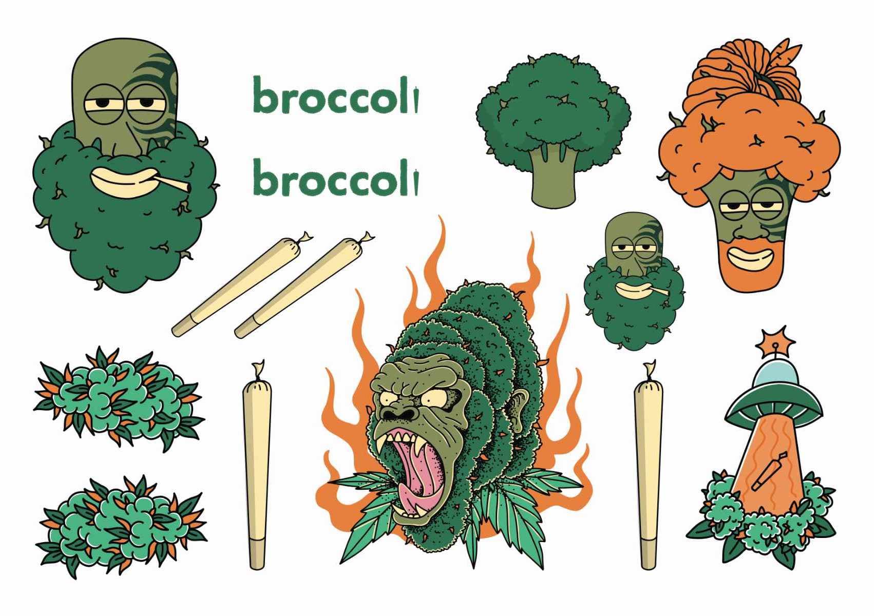 General Knas x Broccoli Tattoos