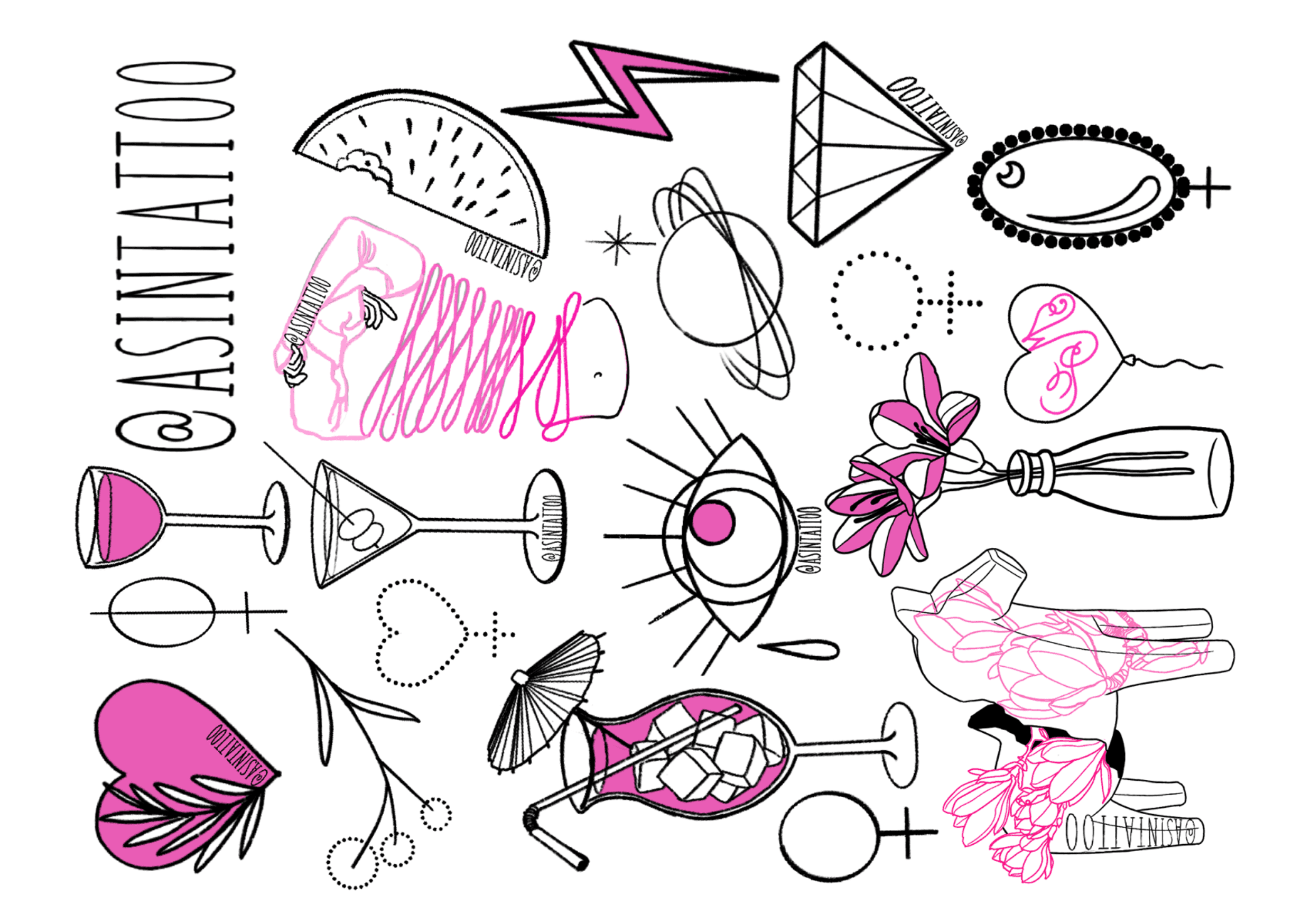 Flash "Pink" by Asin at SQUID&INK