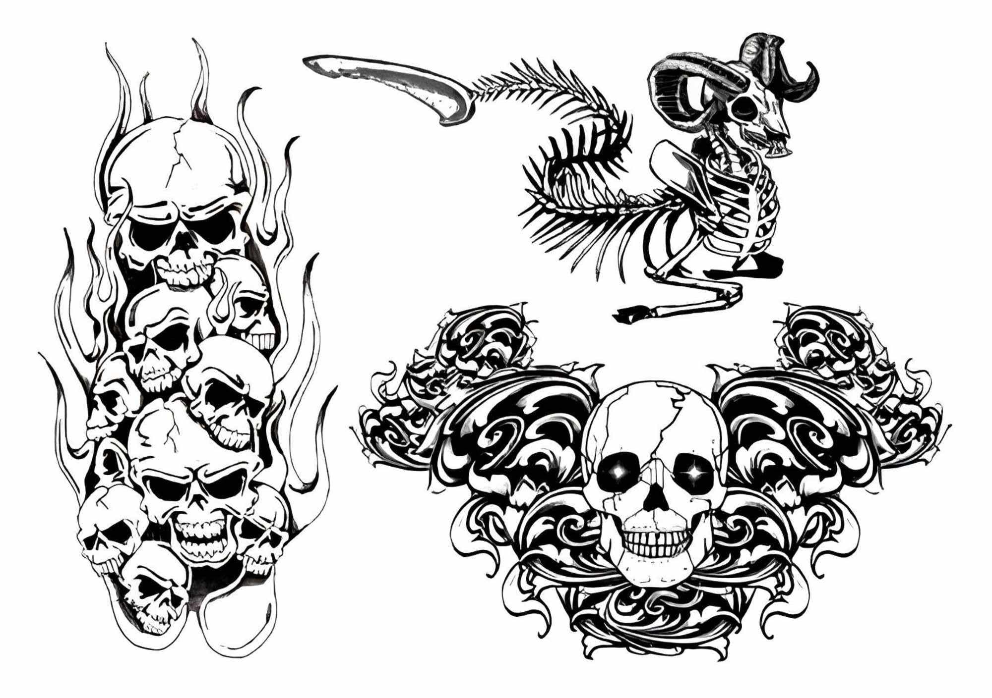 Skulls Tattoos