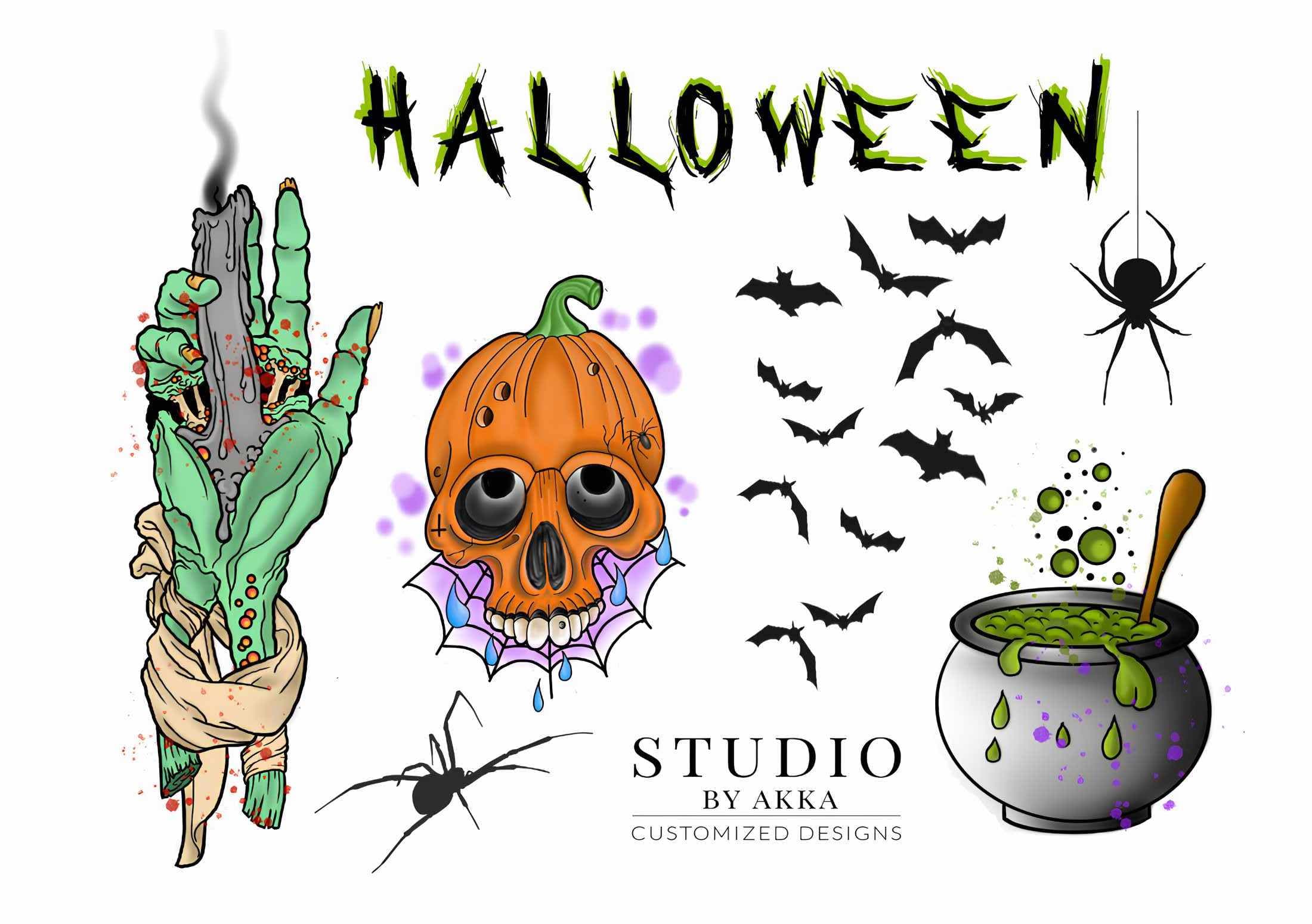 Halloween "Witch" Studio by Akka