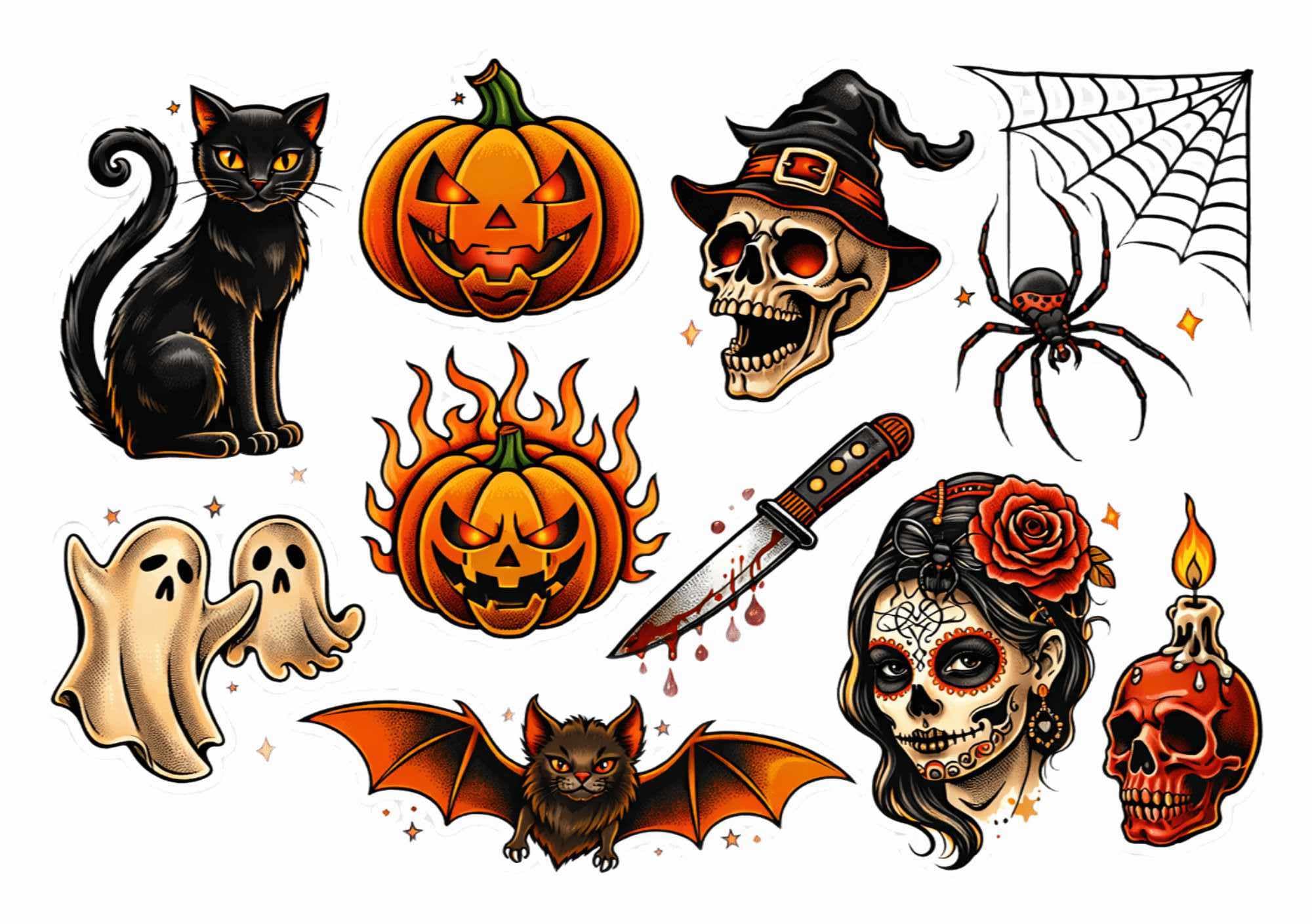 Halloween Tattoos