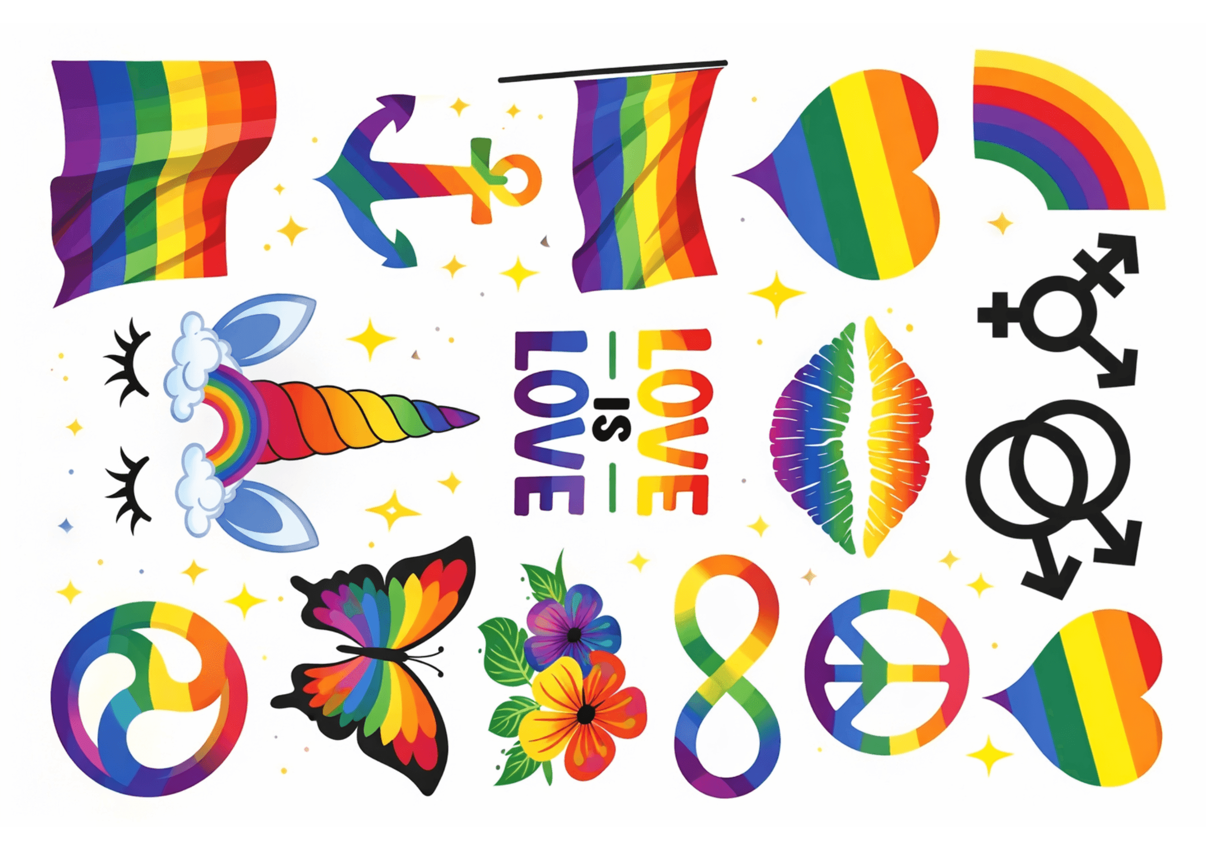 Pride tattoos