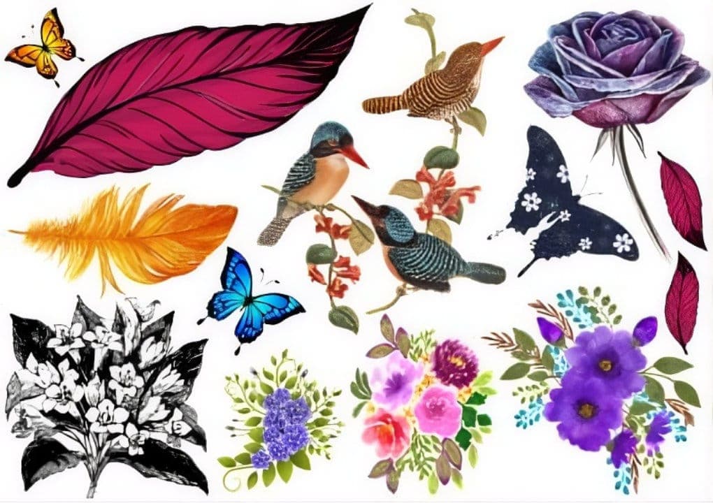 Forest Glade Fake Tattoos