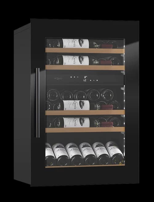 Integrerbart vinskap - WineKeeper 49D Fullglass Black - mQuvée