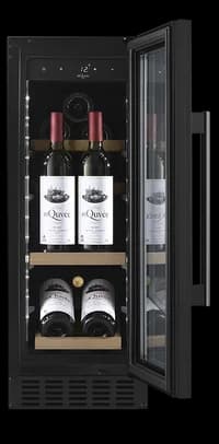 Innbyggbart vinskap - WineCave 700 30S Anthracite Black - mQuvée