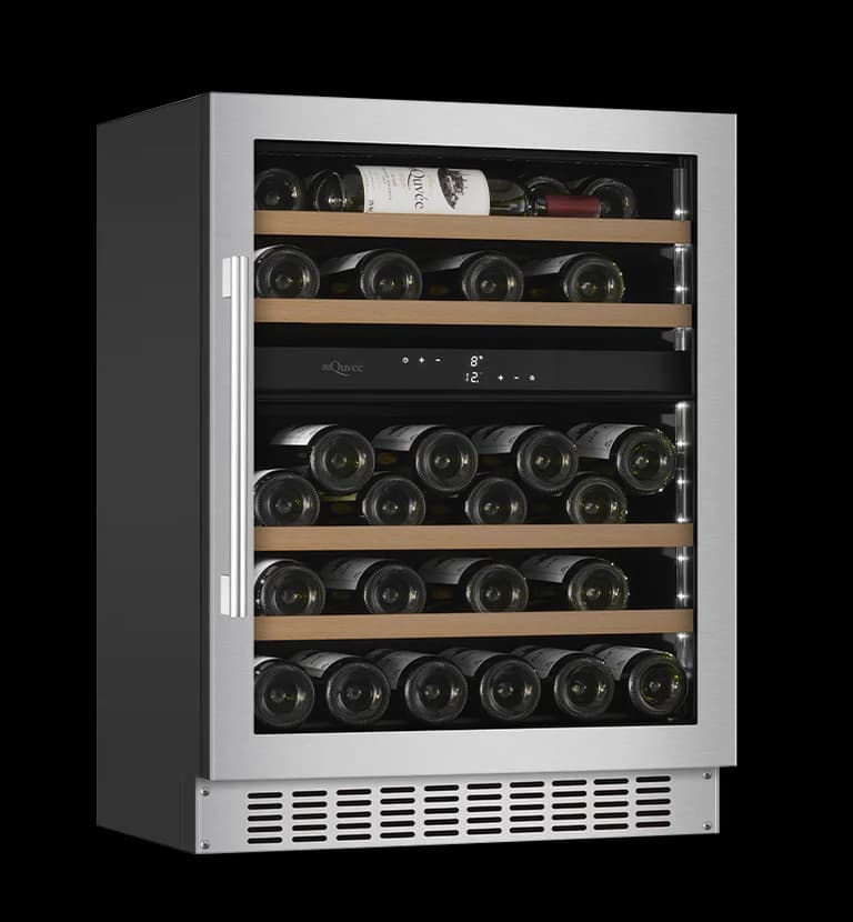 Innbyggbart vinskap - WineCave 700 60D - Rustfritt - mQuvée