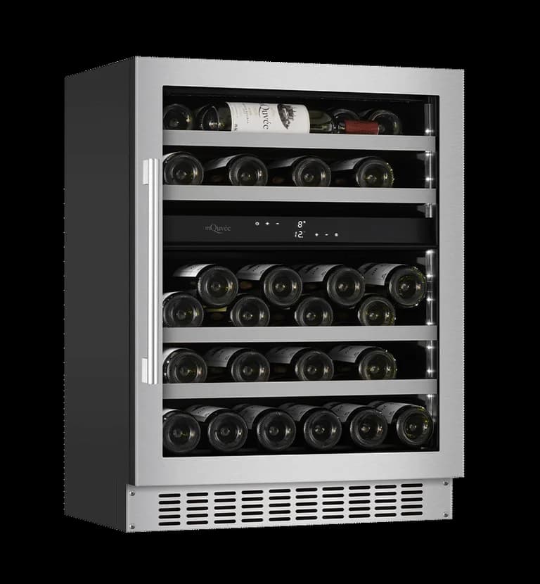 Innbyggbart vinskap - WineCave 700 60D All Stainless  - mQuvée
